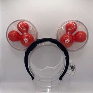 Mickey Mouse Red Balloon Ears Headband from Disneyland Paris